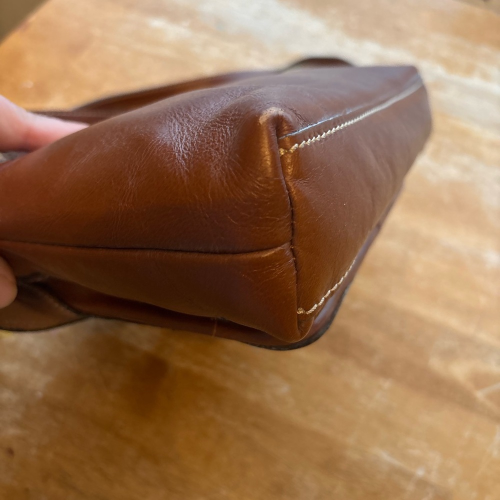 Patricia Nash Brown Leather Crossbody Bag - Picture 6 of 12